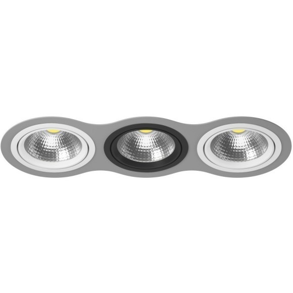 Встраиваемый светильник Lightstar i939060706 Intero 111 под лампы 3xGU10 150W