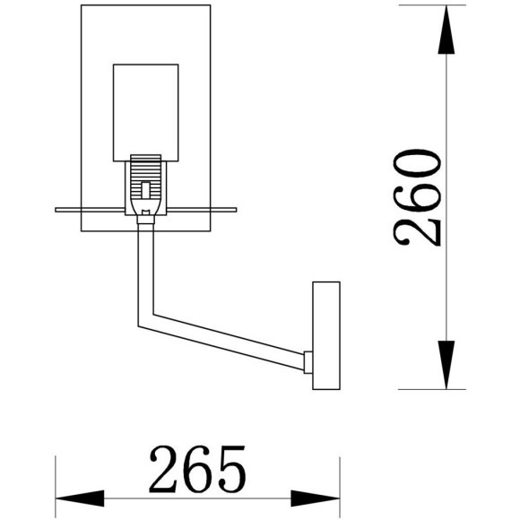 Бра настенное Felicity FR5206WL-01FG