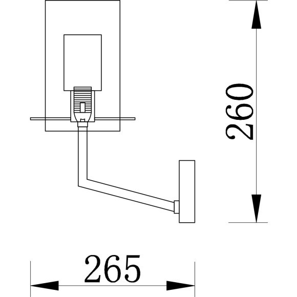 Бра настенное Felicity FR5206WL-01FG