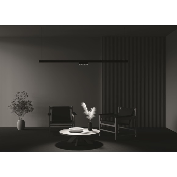 TR033-4-12WTW-DD-B Трековый магнитный SMART (App, DALI, Алиса) светодиодный светильник Maytoni Exility CRI90+ 2700-6000К 850Лм 36° 12Вт