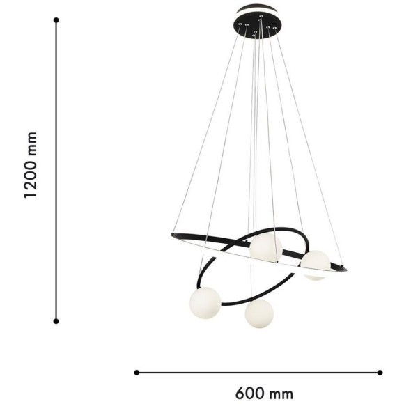 Подвесной светильник Orbium 4184-6P