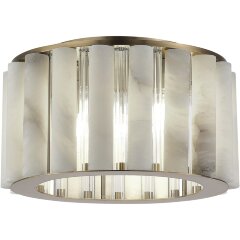 SL1516.302.06 Светильник потолочный ST-Luce Бронза, Прозрачный/Белый алебастр E14 6*40W DELIGHT SL1516.302.06 Светильник потолочный ST-Luce Бронза, Прозрачный/Белый алебастр E14 6*40W DELIGHT