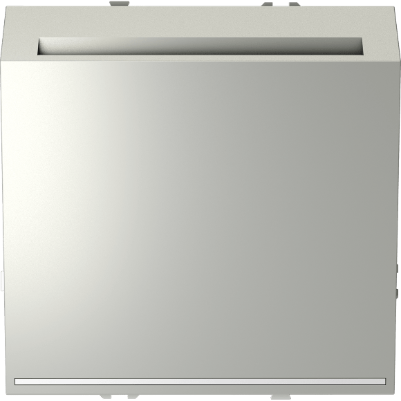 Выключатель встраиваемый VOLTUM S70 карточный 16А, (сталь)