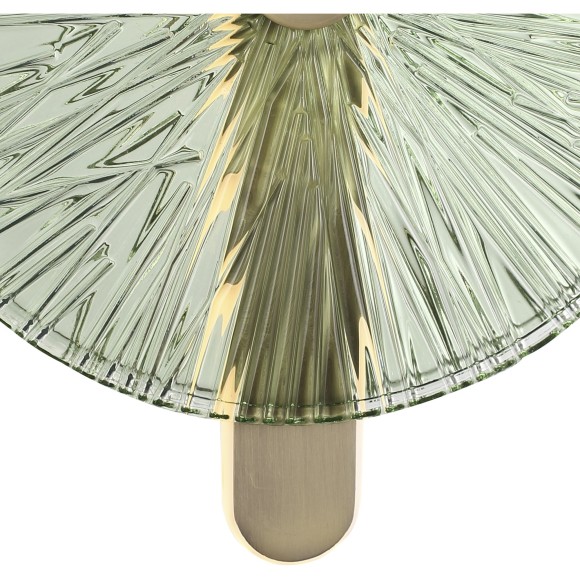 SL6141.323.01 Светильник подвесной ST-Luce бронза/зелёный LED 1*11W 4000K WASI