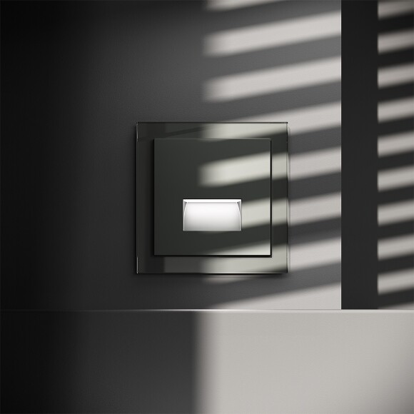 Подсветка светодиодная встраиваемая VOLTUM S70, (титан)