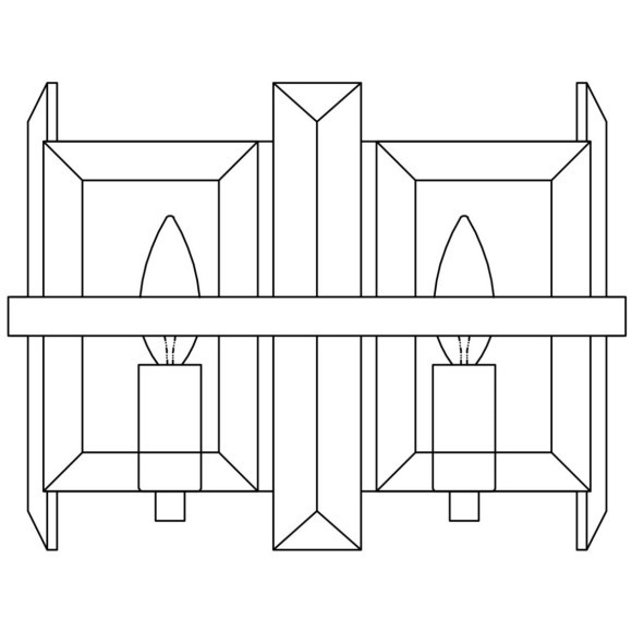 Настенный светильник (бра) Maytoni MOD201WL-02N Настенный светильник (бра) Maytoni MOD201WL-02N