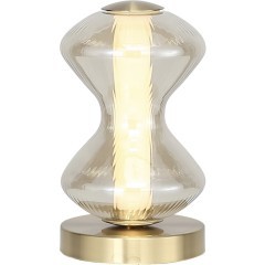 SL6136.204.01 Прикроватная лампа ST-Luce золото/коньячный LED 1*6W 3000K SPINE