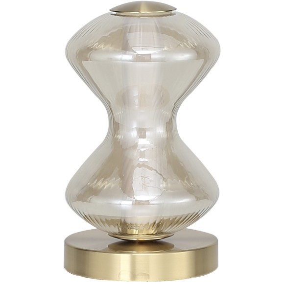 SL6136.204.01 Прикроватная лампа ST-Luce золото/коньячный LED 1*6W 3000K SPINE