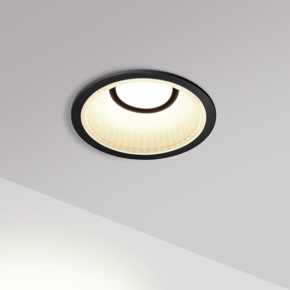 359874 WIR NT26 000 черный Светильник встраиваемый с переключателем цв. температуры IP20 LED 7W 100-265V 3000К/4000К/6000К CLARTE