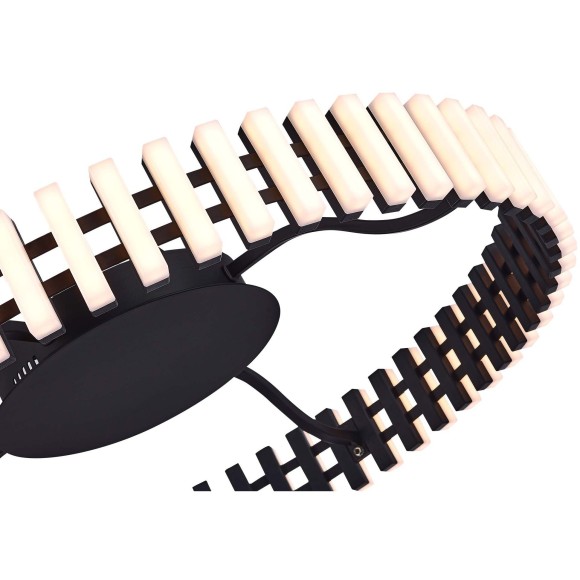 SL6203.402.40 Люстра потолочная ST-Luce Черный/Белый LED 1*40W 3000K ESTENSE SL6203.402.40 Люстра потолочная ST-Luce Черный/Белый LED 1*40W 3000K ESTENSE