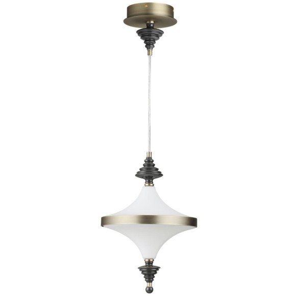 5404/23L L-VISION ODL_EX25 97 бронзов.брашированн./черный/стекло/керамика Подвес LED 23W 3000K ULA