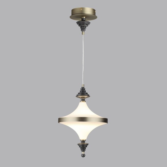 5404/23L L-VISION ODL_EX25 97 бронзов.брашированн./черный/стекло/керамика Подвес LED 23W 3000K ULA