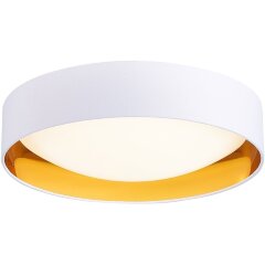 SLE201122-01 Светильник потолочный Белый, Золото/Белый LED 1*24W 4000K ORBIO SLE201122-01 Светильник потолочный Белый, Золото/Белый LED 1*24W 4000K ORBIO