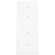 Соединитель прямой для шинопровода серии Space 48V Crystallux CLT 0.203 05 WH