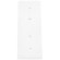 Соединитель прямой для шинопровода серии Space 48V Crystallux CLT 0.203 05 WH