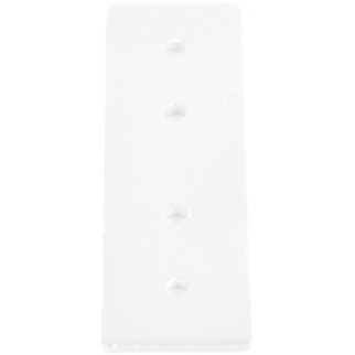 Соединитель прямой для шинопровода серии Space 48V Crystallux CLT 0.203 05 WH