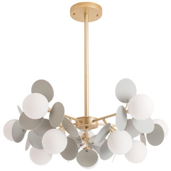 Люстра на штанге Arte Lamp PEACOCK A1369SP-10GY