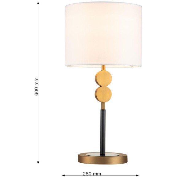 Интерьерная настольная лампа Roshe 2624-1T Интерьерная настольная лампа Roshe 2624-1T