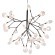 Светильник подвесной Crystal Lux EVITA SP36 BLACK/TRANSPARENT
