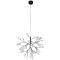 Светильник подвесной Crystal Lux EVITA SP36 BLACK/TRANSPARENT