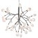 Светильник подвесной Crystal Lux EVITA SP36 BLACK/TRANSPARENT