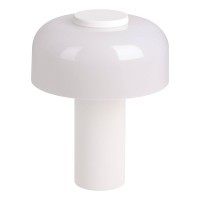900982 EGLO PONENTE Светодиодная диммируемая настольная лампа сенсорная аккумуляторная, 2Вт, 250Лм, 2500К, IP44, сталь/пластик, белый