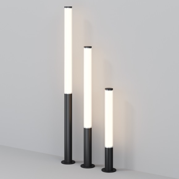 Уличный наземный светильник Maytoni O041FL-L50B3K Ginza IP54 светодиодный LED 50W