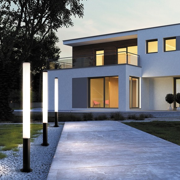 Уличный наземный светильник Maytoni O041FL-L50B3K Ginza IP54 светодиодный LED 50W