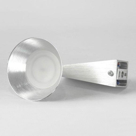 SY7304 Lussole Серый настенный светильник, металлический корпус и плафон