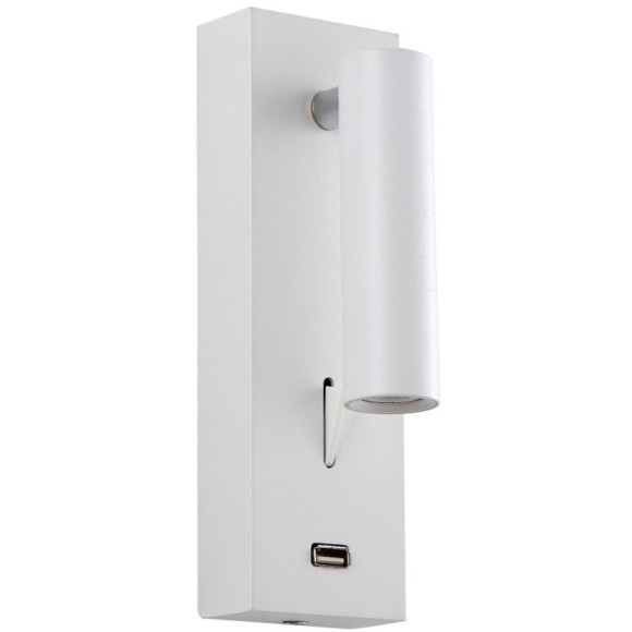 Бра Crystal Lux CLT 210W USB WH