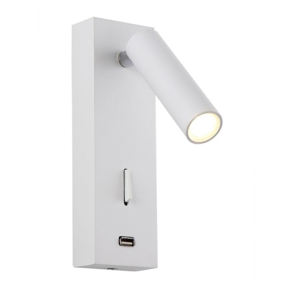 Бра Crystal Lux CLT 210W USB WH