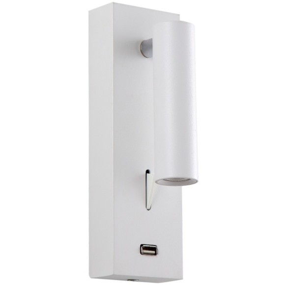 Бра Crystal Lux CLT 210W USB WH