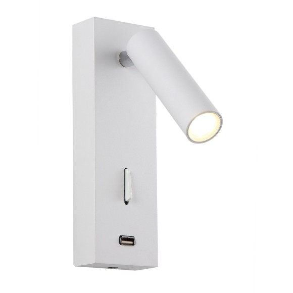 Бра Crystal Lux CLT 210W USB WH