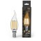 104801113 Лампа Gauss Filament Свеча на ветру 13W 1100lm 2700К Е14 LED 1/10/50