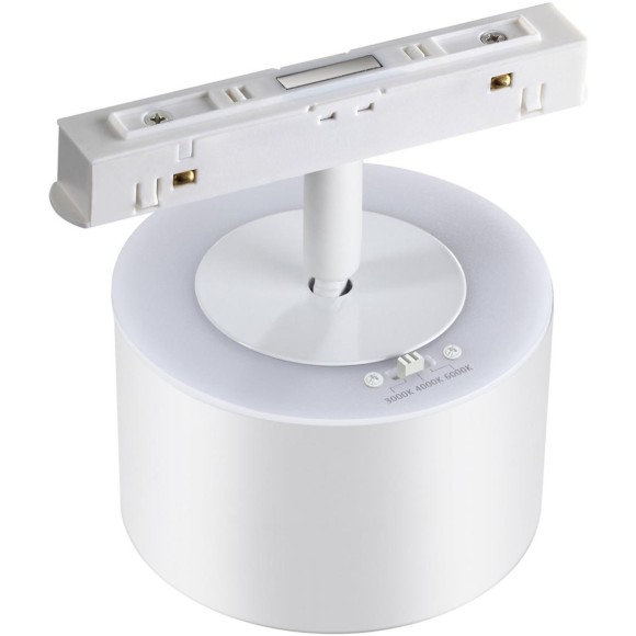 358979 Трековый светодиодный светильник с переключением цветности Novotech Flum CRI90+ 3000;4000;6000К 1100Лм 120° 12W вниз + 3W вверх 358979 Трековый светодиодный светильник с переключением цветности Novotech Flum CRI90+ 3000;4000;6000К 1100Лм 120° 12W вниз + 3W вверх