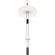 10598C Loft It FLAMINGO Подвесной светильник, 3 LED, 18 Вт, 3000 К, 4860 Лм, черное металлическое основание, белые акриловые плафоны