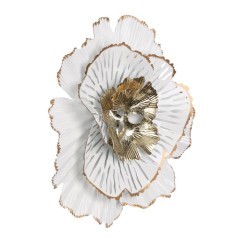 426006 CHIKUMA Панно настенное декоративное белый золотой L320 H330 металл 426006 CHIKUMA Панно настенное декоративное белый золотой L320 H330 металл