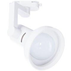 Однофазный двужильный трековый светильник Arte Lamp A5108PL-1WH Nido под сменную лампу Е27 Однофазный двужильный трековый светильник Arte Lamp A5108PL-1WH Nido под сменную лампу Е27