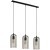 49645 Подвес ROCCAMENA, 3х60W (E27), L730, B130, H1100, сталь, черный, медь
