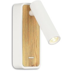 ST160.531.03 Светильник настенный ST-Luce Белый, Светлое дерево/Белый LED 1*3W 3000K Настенные светильники ST160.531.03 Светильник настенный ST-Luce Белый, Светлое дерево/Белый LED 1*3W 3000K Настенные светильники