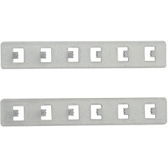 Планка соединительная для встраиваемого магнитного шинопровода (боковая) для ГКЛ12,5 мм 2 шт. Crystal Lux CLT 0.223 05 1408/094 Планка соединительная для встраиваемого магнитного шинопровода (боковая) для ГКЛ12,5 мм 2 шт. Crystal Lux CLT 0.223 05 1408/094