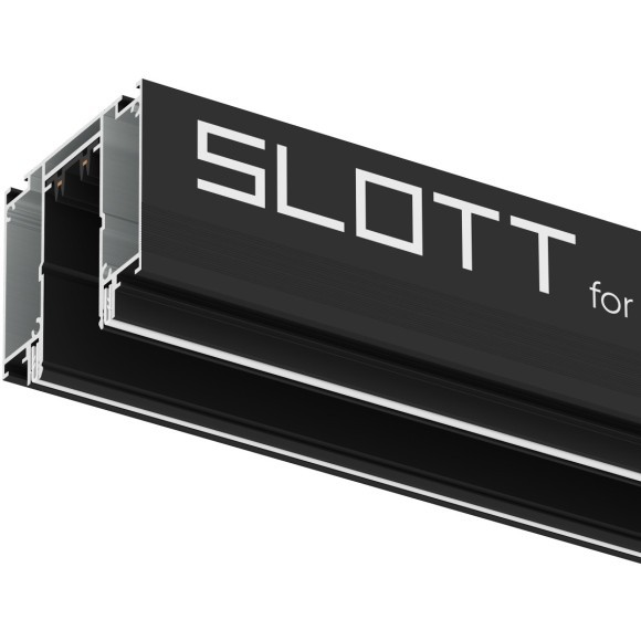 Магнитный шинопровод 2м для демпферных натяжных потолков Smart 220V Denkirs TR2014-BK