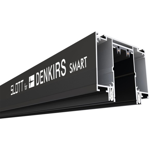 Магнитный шинопровод 2м для демпферных натяжных потолков Smart 220V Denkirs TR2014-BK