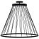 4633-4P, подвес, D400xH400/1500, LEDx12W, 370LM, 4000K, included