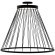 4633-4P, подвес, D400xH400/1500, LEDx12W, 370LM, 4000K, included