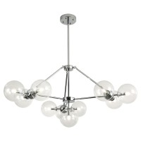 Люстра потолочная Lussole LSP-8392 HARTWELL IP21 под лампы 10xG9 400W