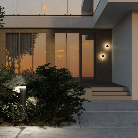 DK9810-BK Настенный уличный светодиодный светильник Denkirs VEGA, IP65, 12Вт, 3000K, 225Лм