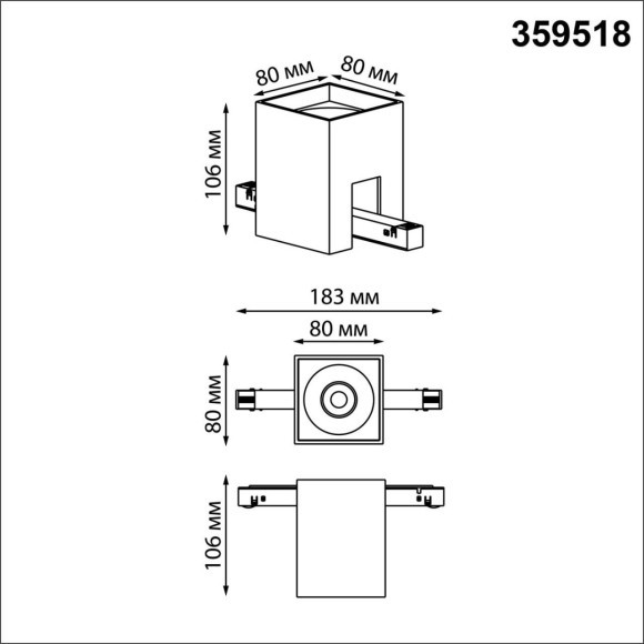 Трековый светильник диммируемый со сменой цв.температуры, пульт ДУ/Tuya Smart Life IP20 LED 10W 48V 3000-6000K Novotech FLUM 359518 Трековый светильник диммируемый со сменой цв.температуры, пульт ДУ/Tuya Smart Life IP20 LED 10W 48V 3000-6000K Novotech FLUM 359518