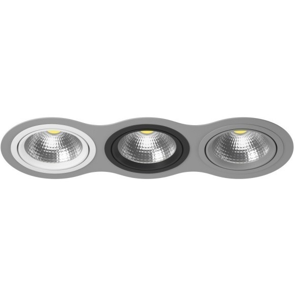 Встраиваемый светильник Lightstar i939060709 Intero 111 под лампы 3xGU10 150W