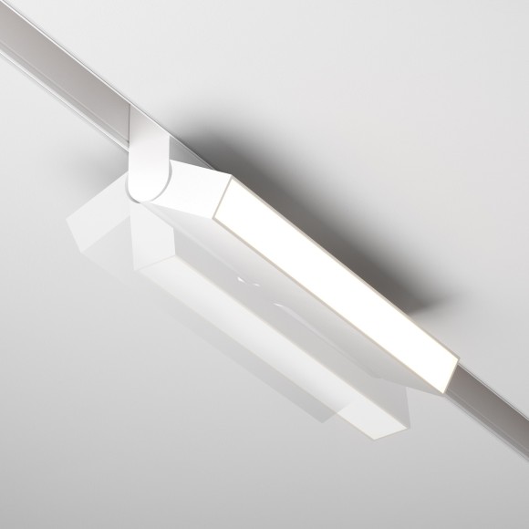 TR036-4-12W3K-DS-W Трековый магнитный SMART (App, Bluetooth Mesh, Алиса) светодиодный светильник Maytoni Exility CRI90+ 2700-6000К 610Лм 120° 12Вт